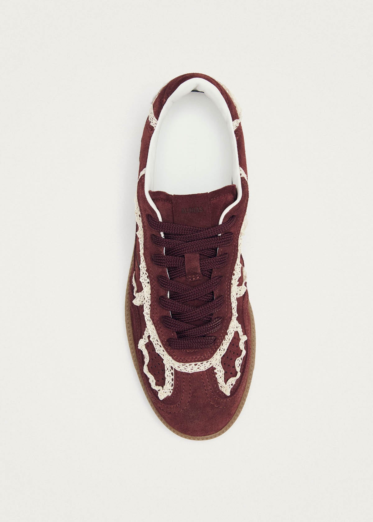 Tb.490 Crochet Burgundy Leather Sneakers - Image 7