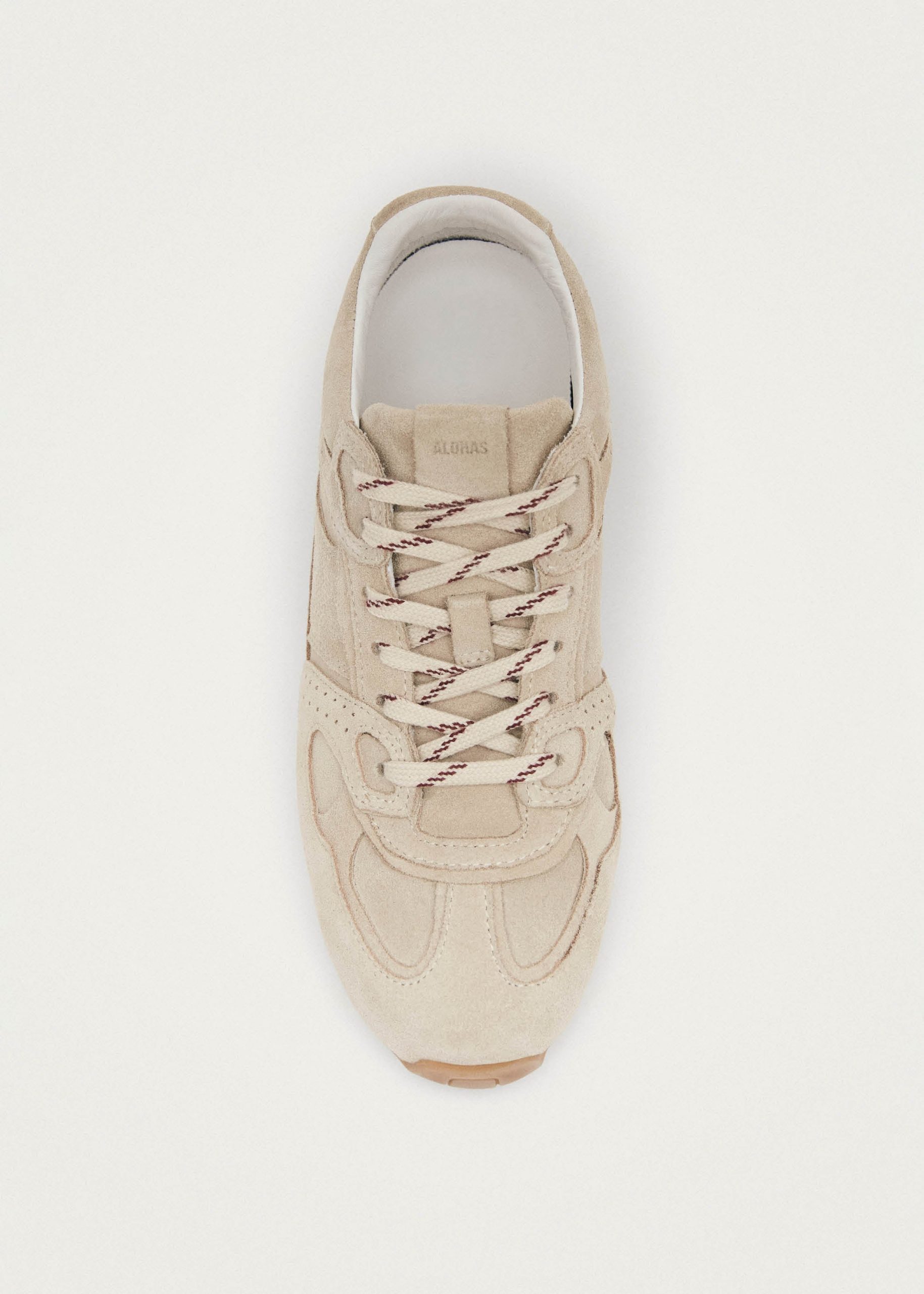 Tb.56 Suede Cream Leather Sneakers - Image 8