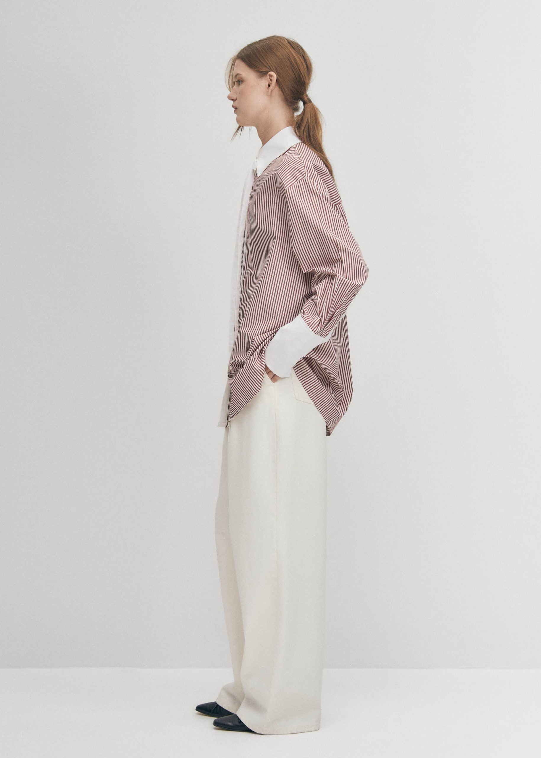 Sempe Red Stripes Shirt - Image 5