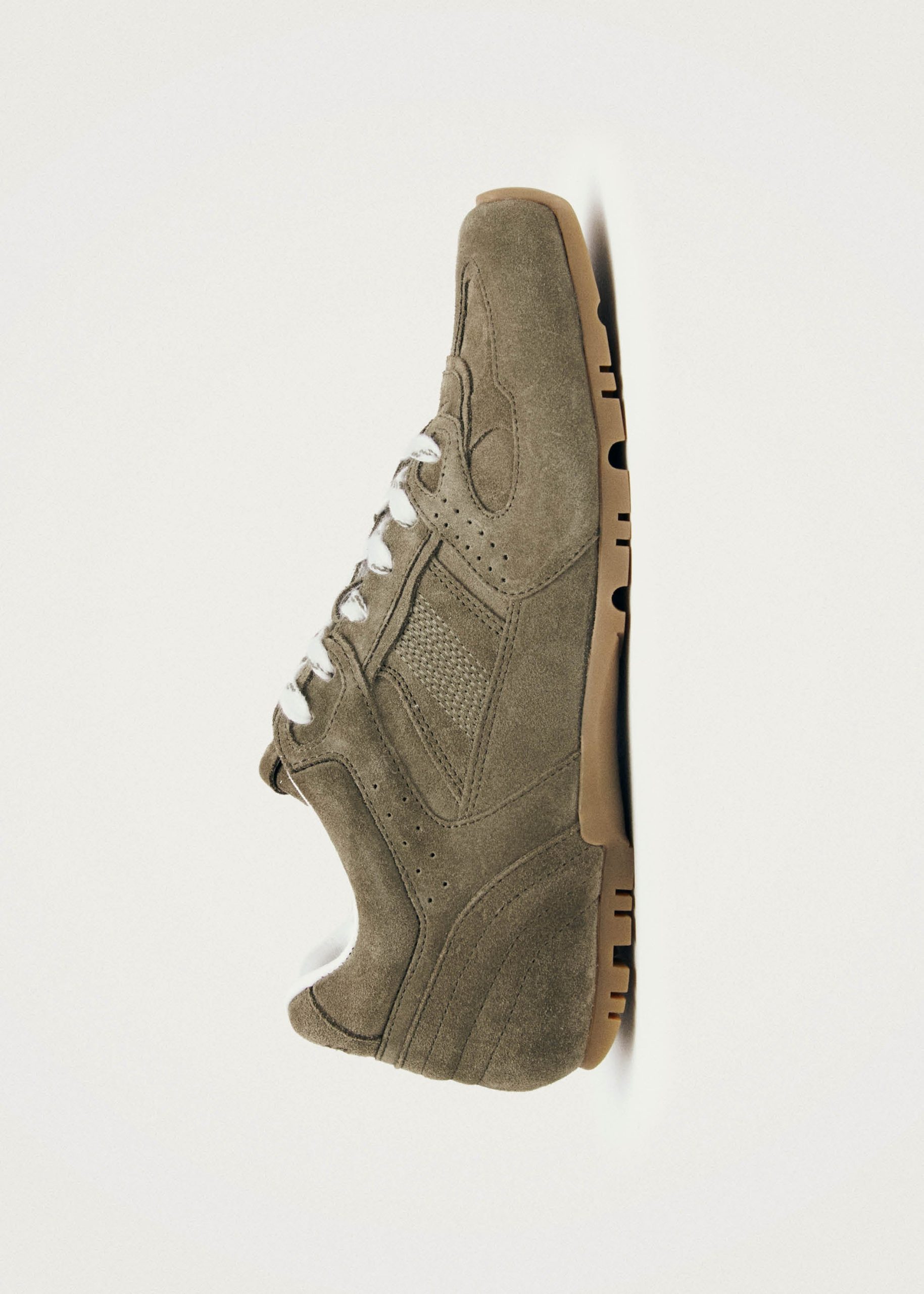 Tb.56 Suede Khaki Leather Sneakers - Image 5