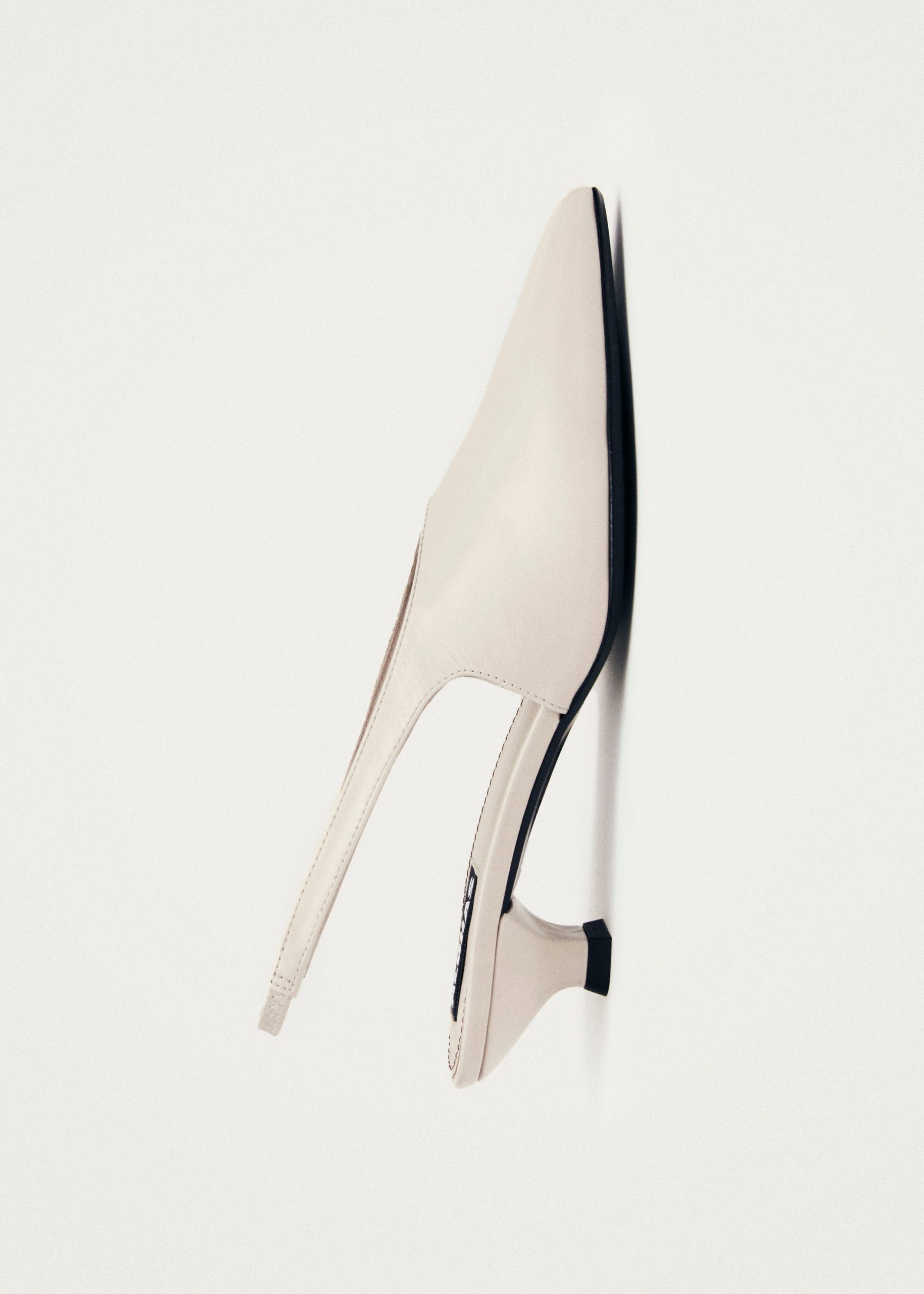 Eros Cream Leather Pumps - Image 5