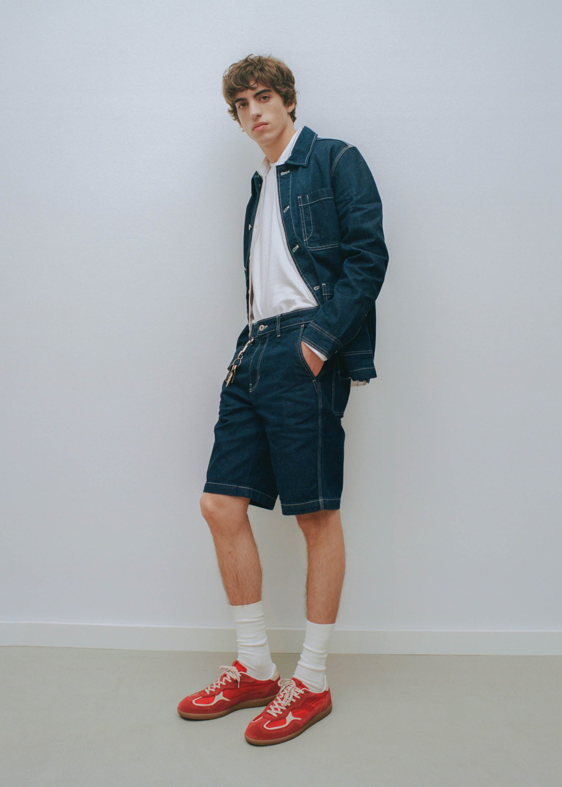 Tb.490 Rife Sheen Red Leather Sneakers - Image 8