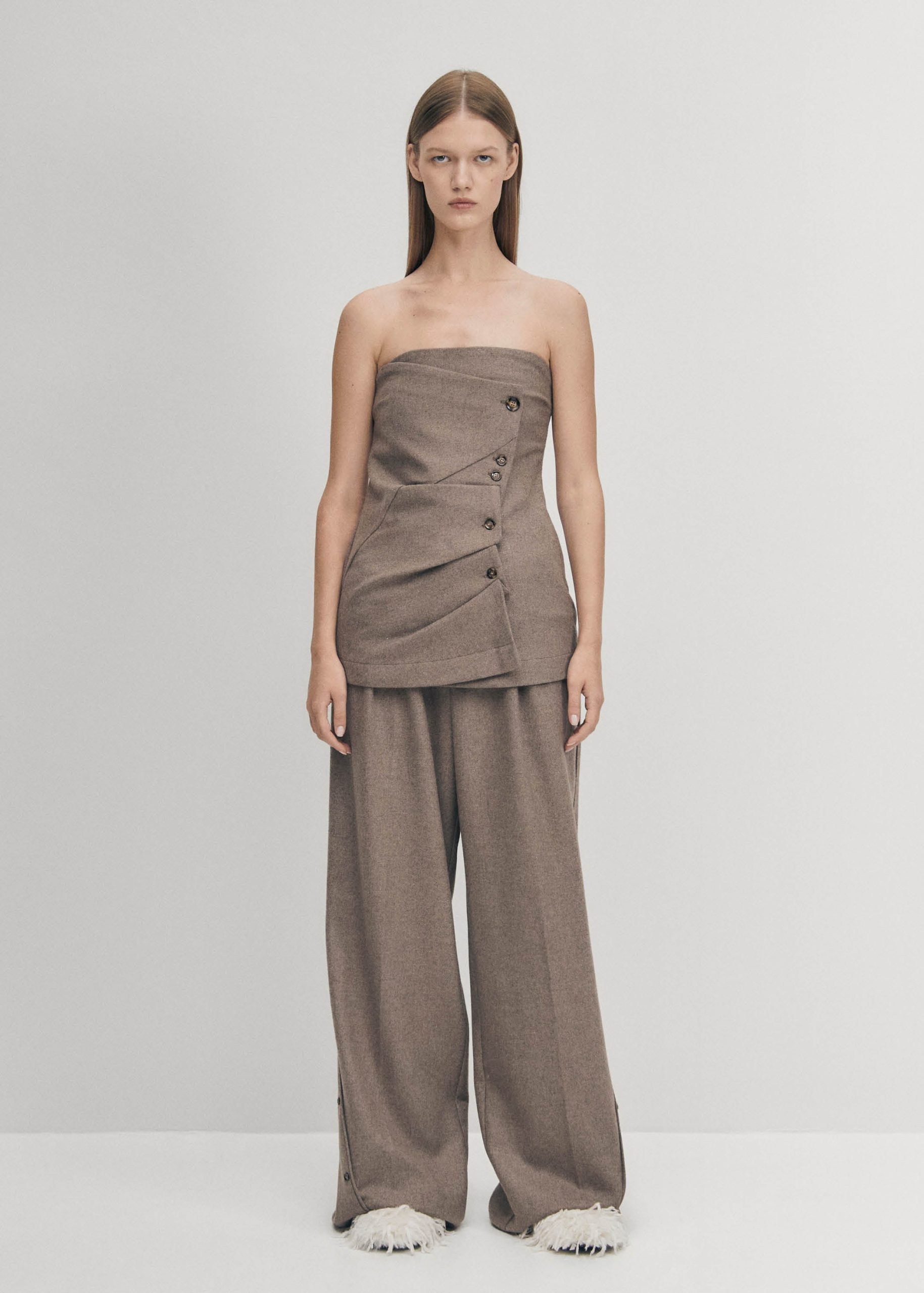 Moon Taupe Top - Image 2