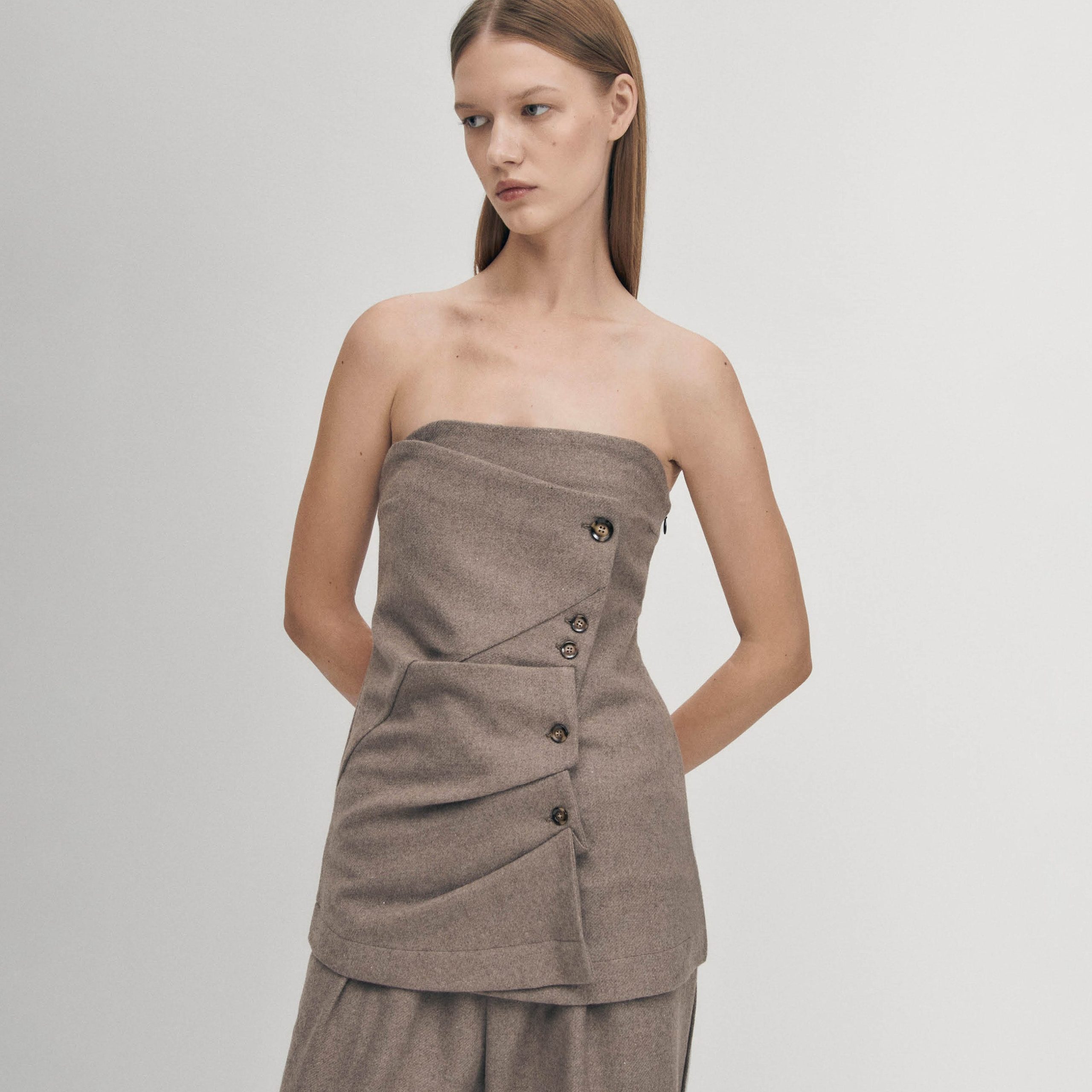 Moon Taupe Top - Image 3