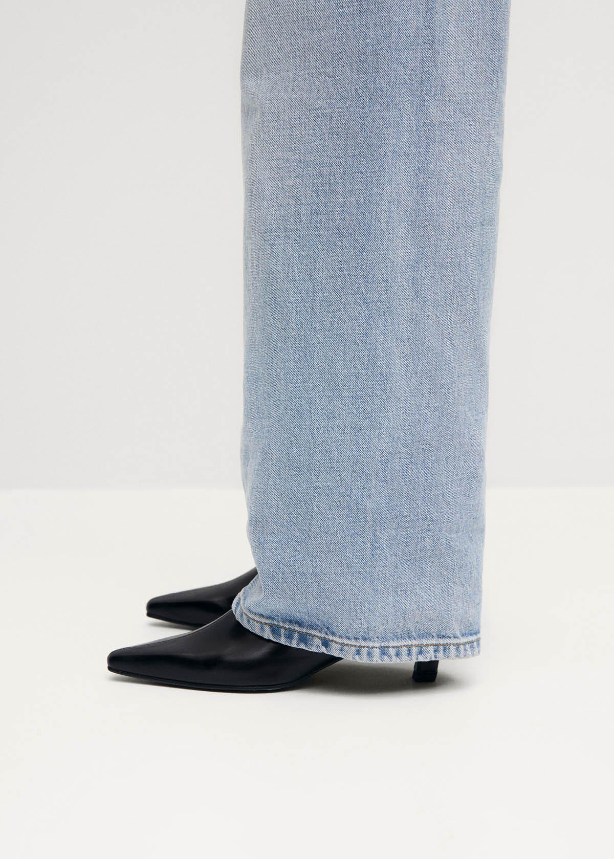 Ambar Rift Black Leather Ankle Boots - Image 2