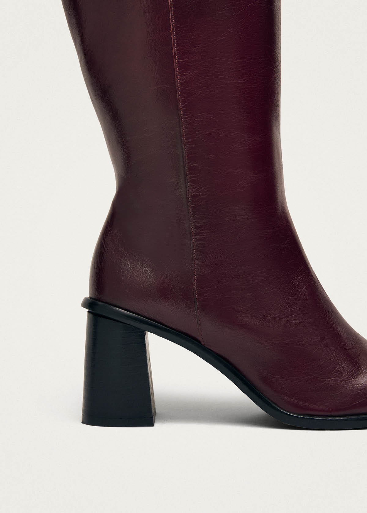 East Rift Burgundy Leather Boots - Image 5