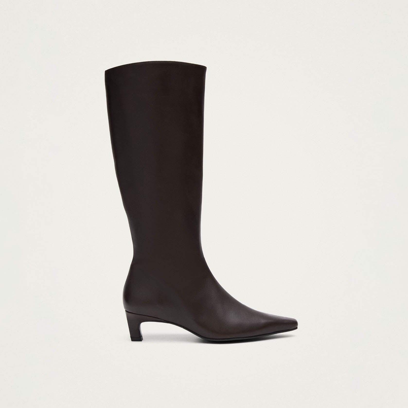Gema Brown Leather Boots - Image 3