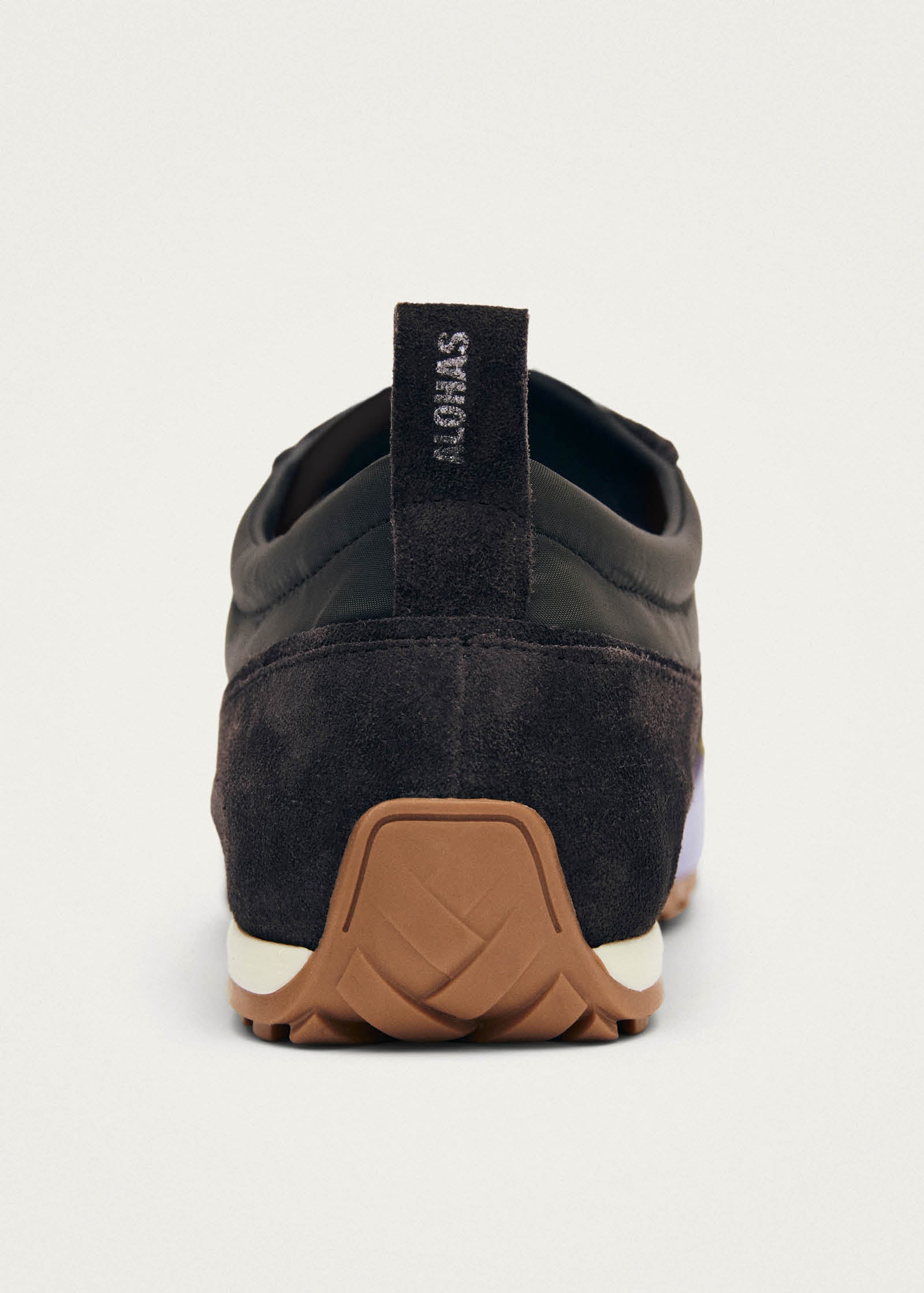 Tb.304 Nylon Brown Leather Sneakers - Image 6