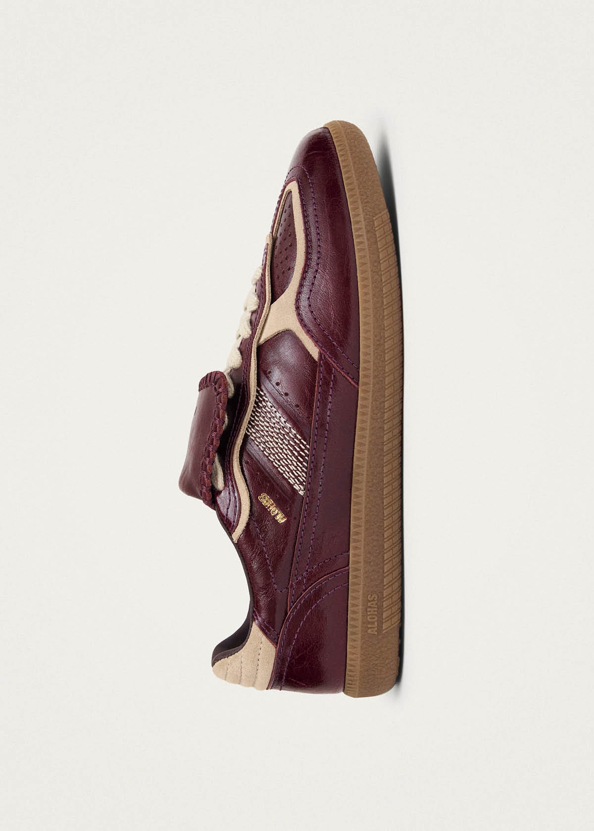 Tb.490 Club Deep Burgundy Patent Leather Sneakers - Image 4