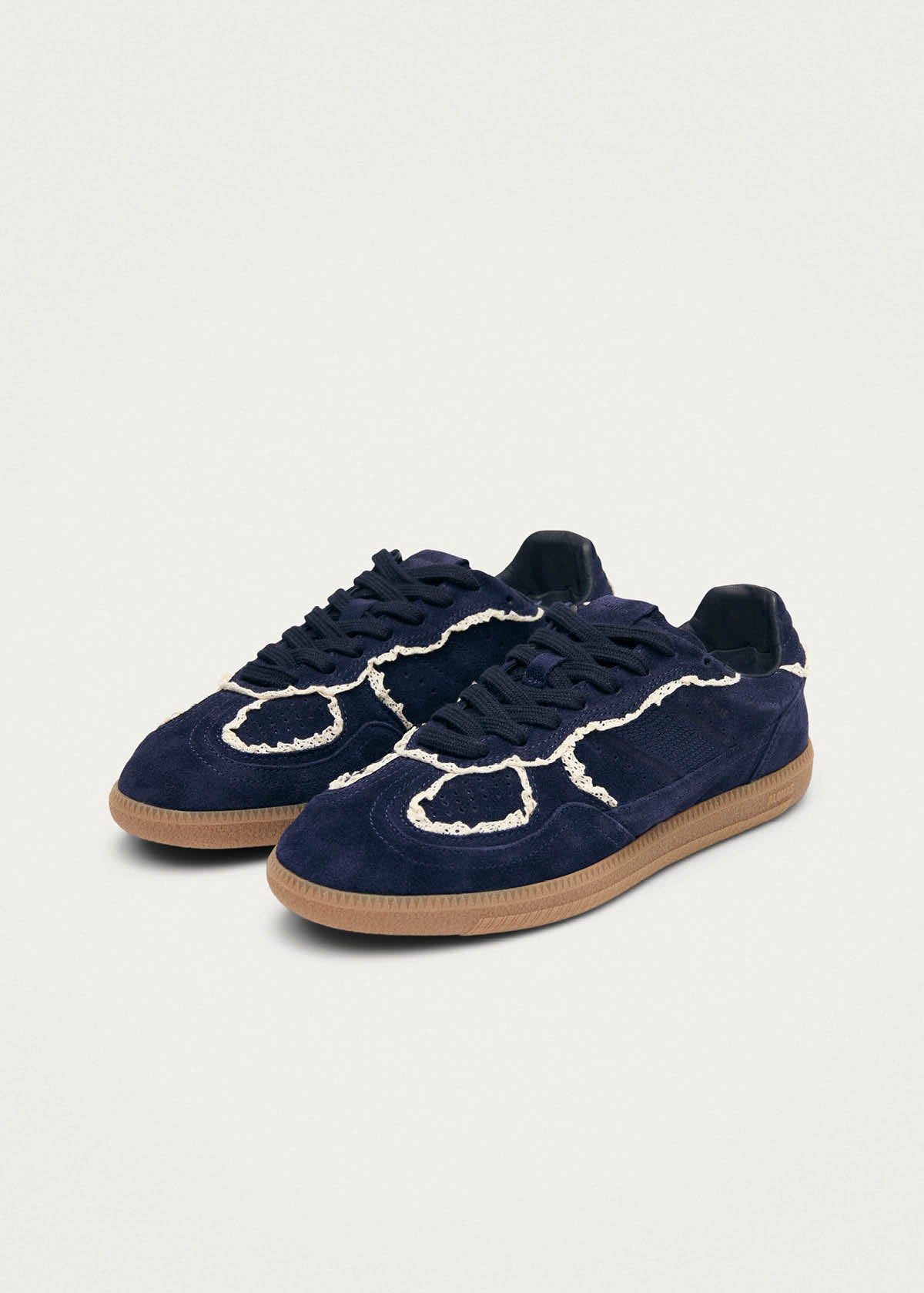 Tb.490 Crochet Navy Leather Sneakers - Image 2