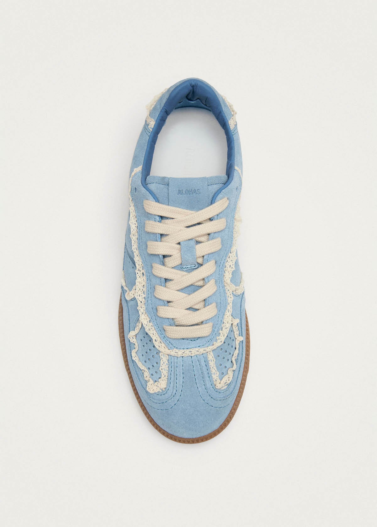 Tb.490 Crochet Blue Leather Sneakers - Image 5