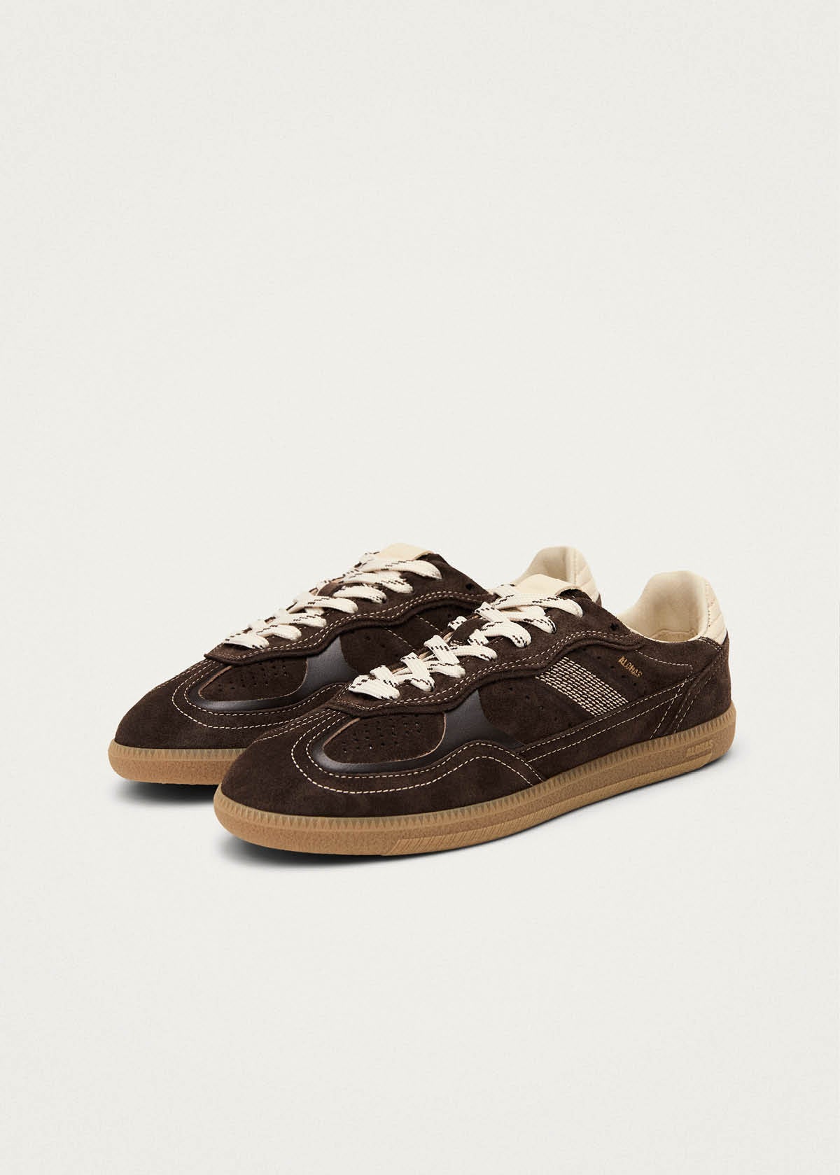 Tb.490 Rife Chocolate Cream Leather Sneakers - Image 7