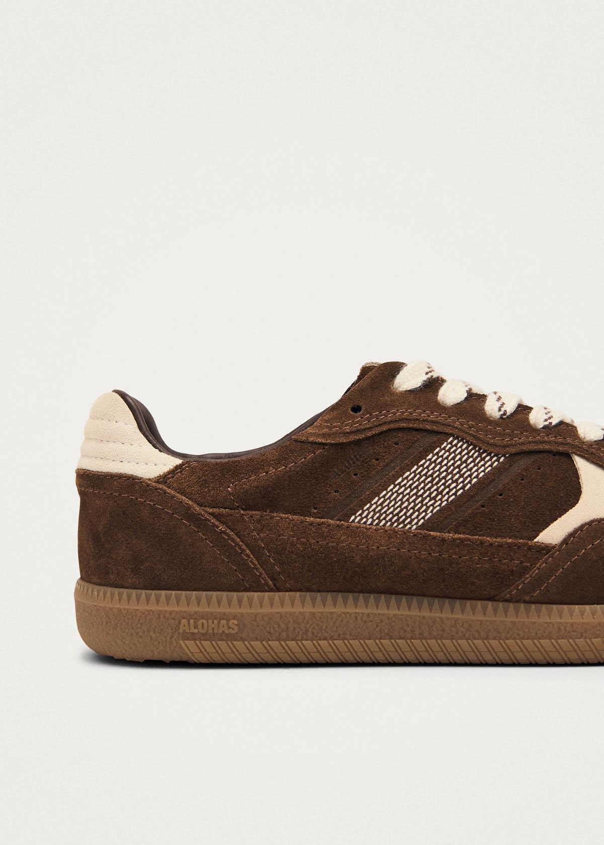 Tb.490 Rife Cocoa & Off White Leather Sneakers - Image 7