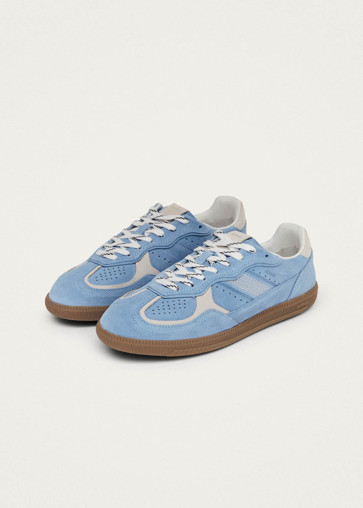 Tb.490 Rife Cornflower Blue Cream Leather Sneakers - Image 6
