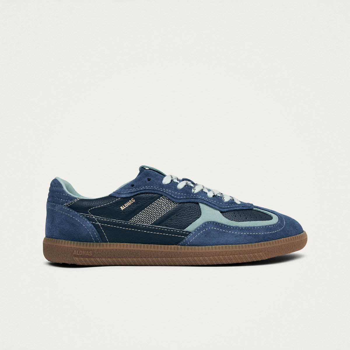 Tb.490 Rife Grain Cobalt Leather Sneakers - Image 3