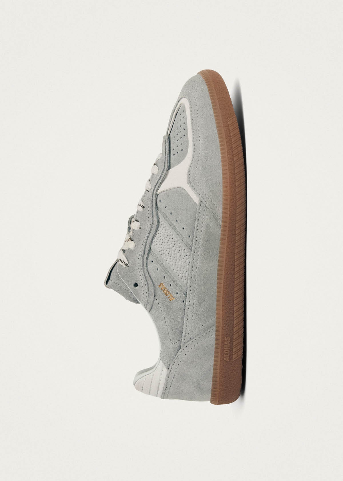 Tb.490 Rife Grey Leather Sneakers - Image 4