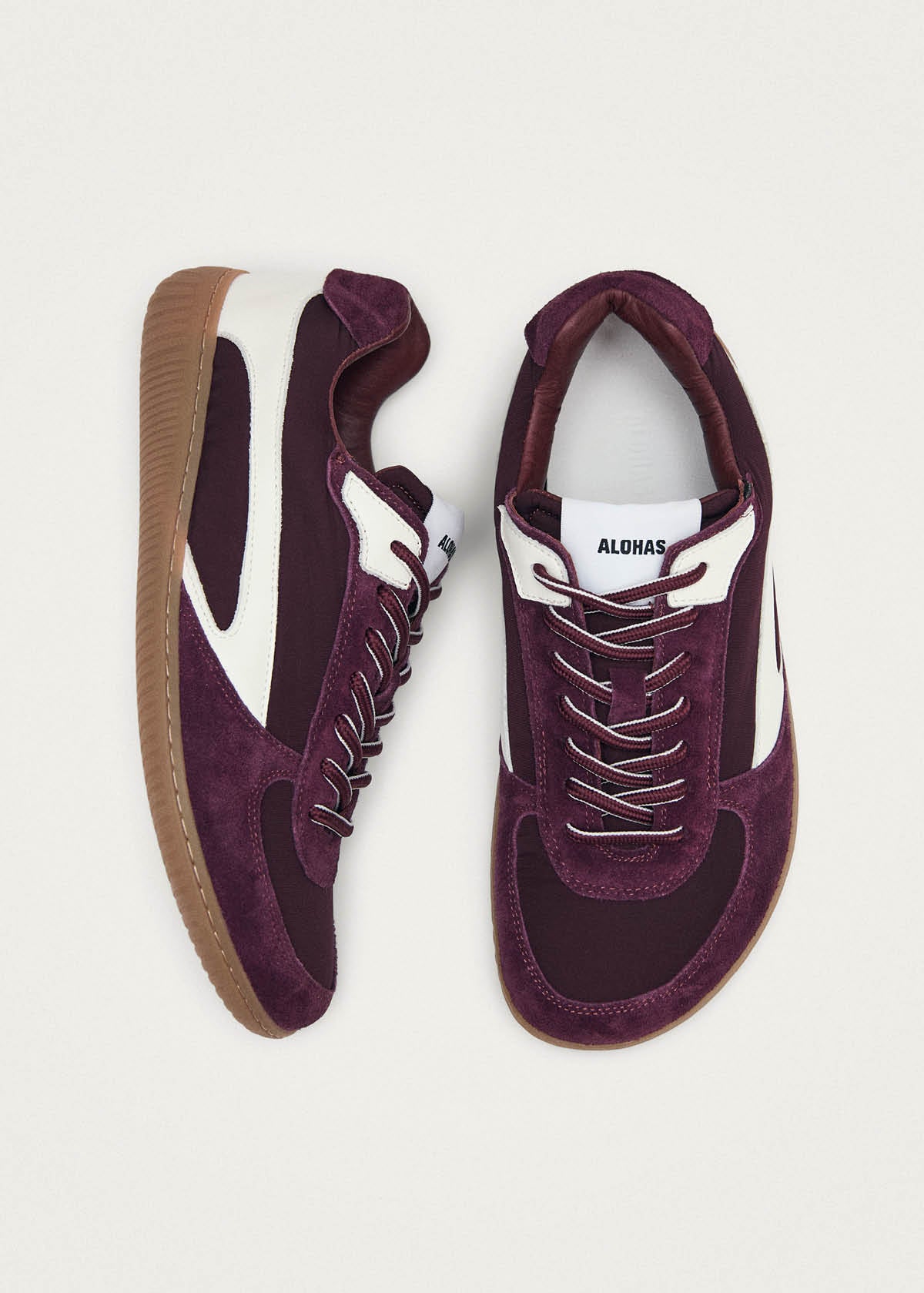 Tb.83 Burgundy Barefoot Sneakers - Image 6