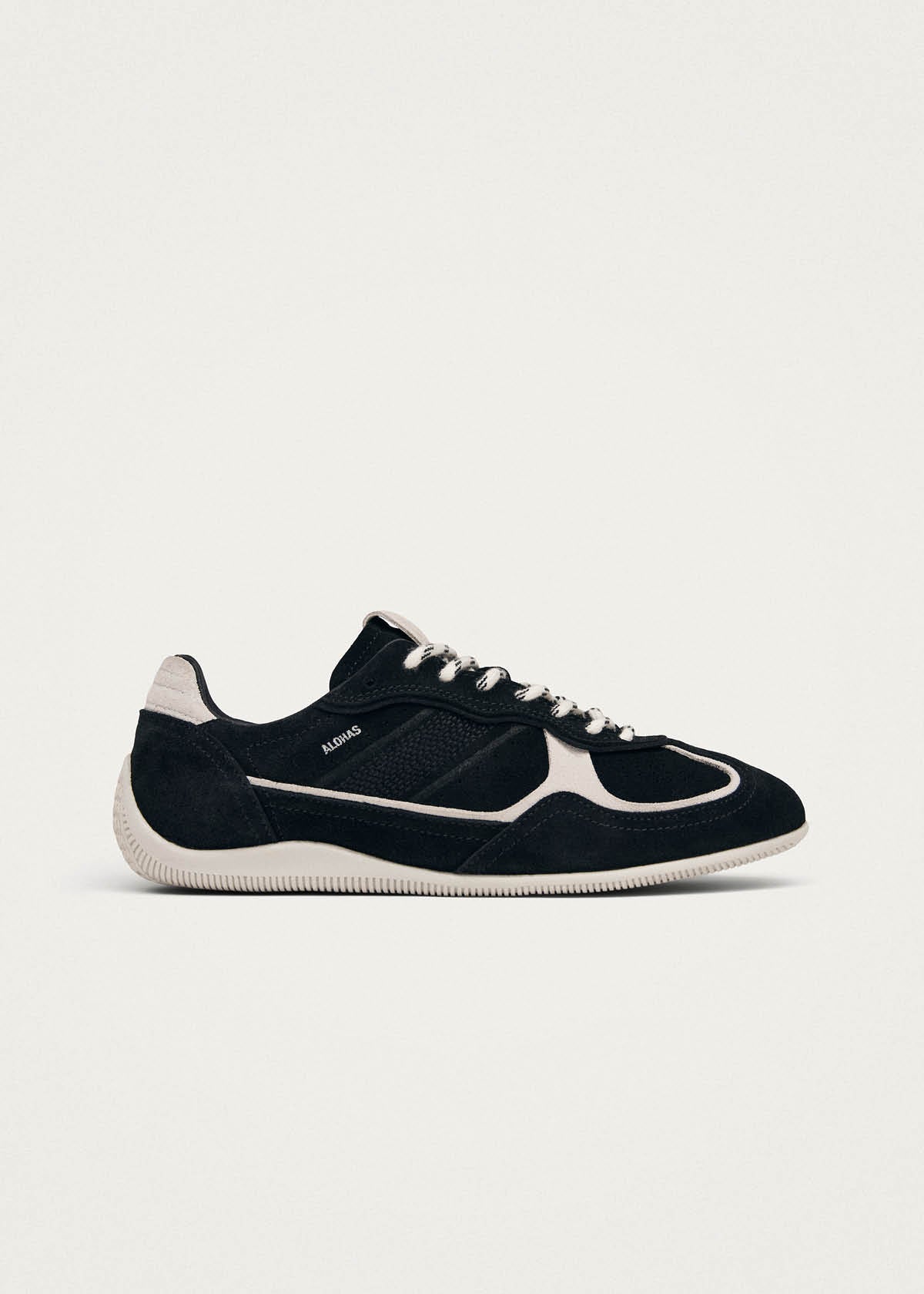 Tb.91 Suede Black Leather Sneakers
