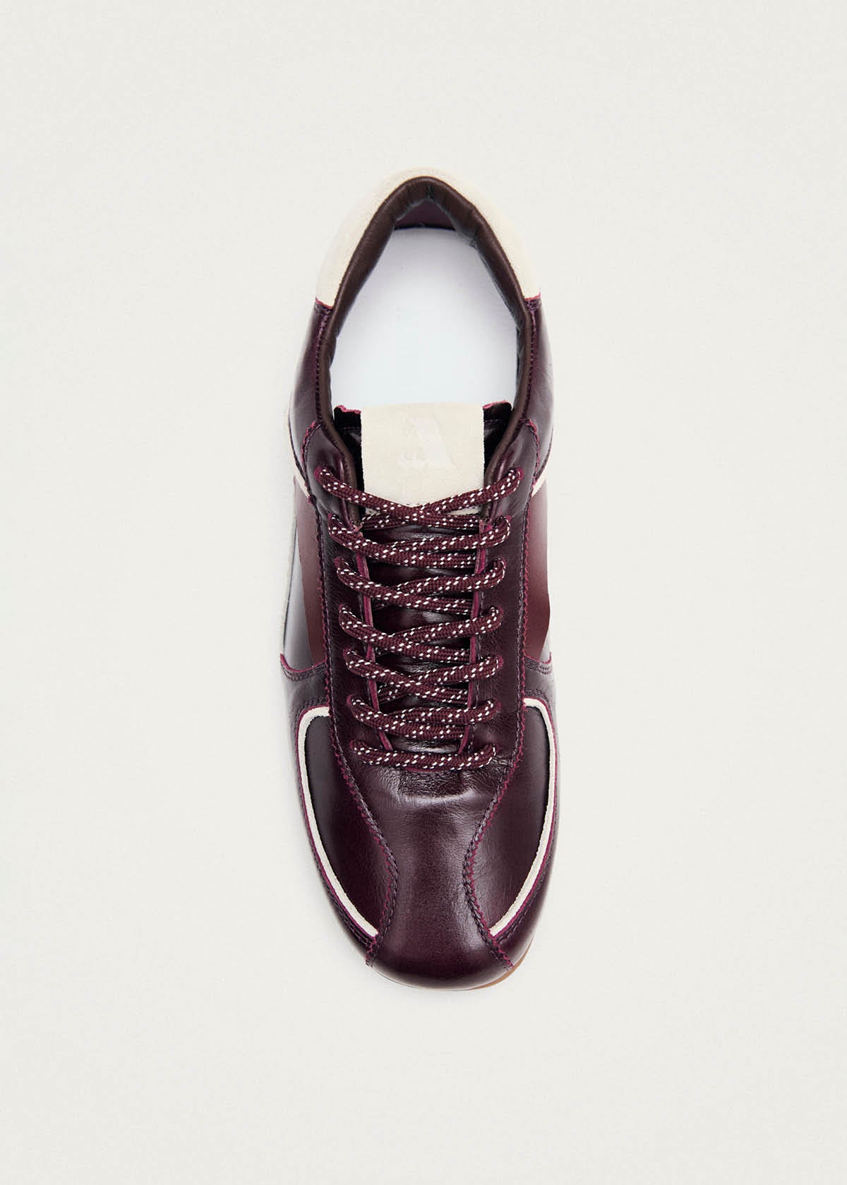 Tb.970 Burgundy Leather Sneakers - Image 4