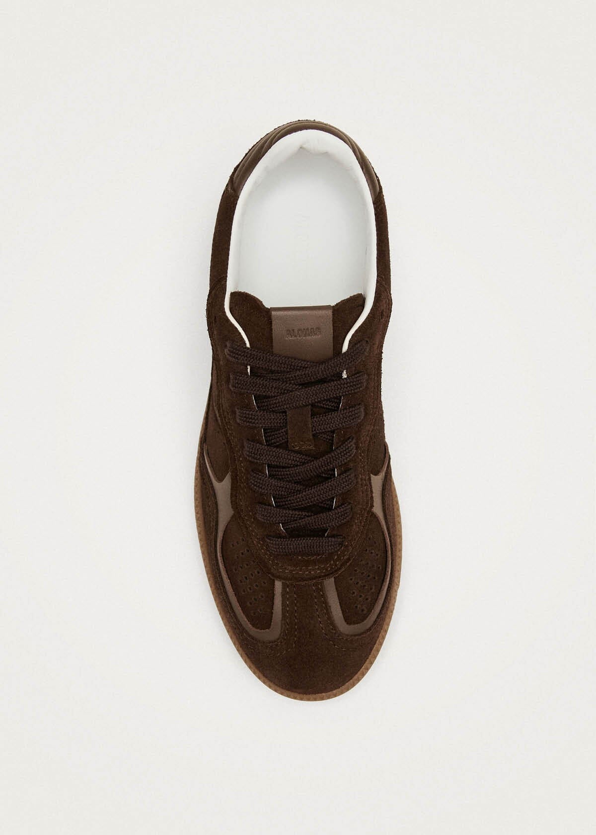 Tb.490 Rife Chocolate Brown Leather Sneakers - Image 4