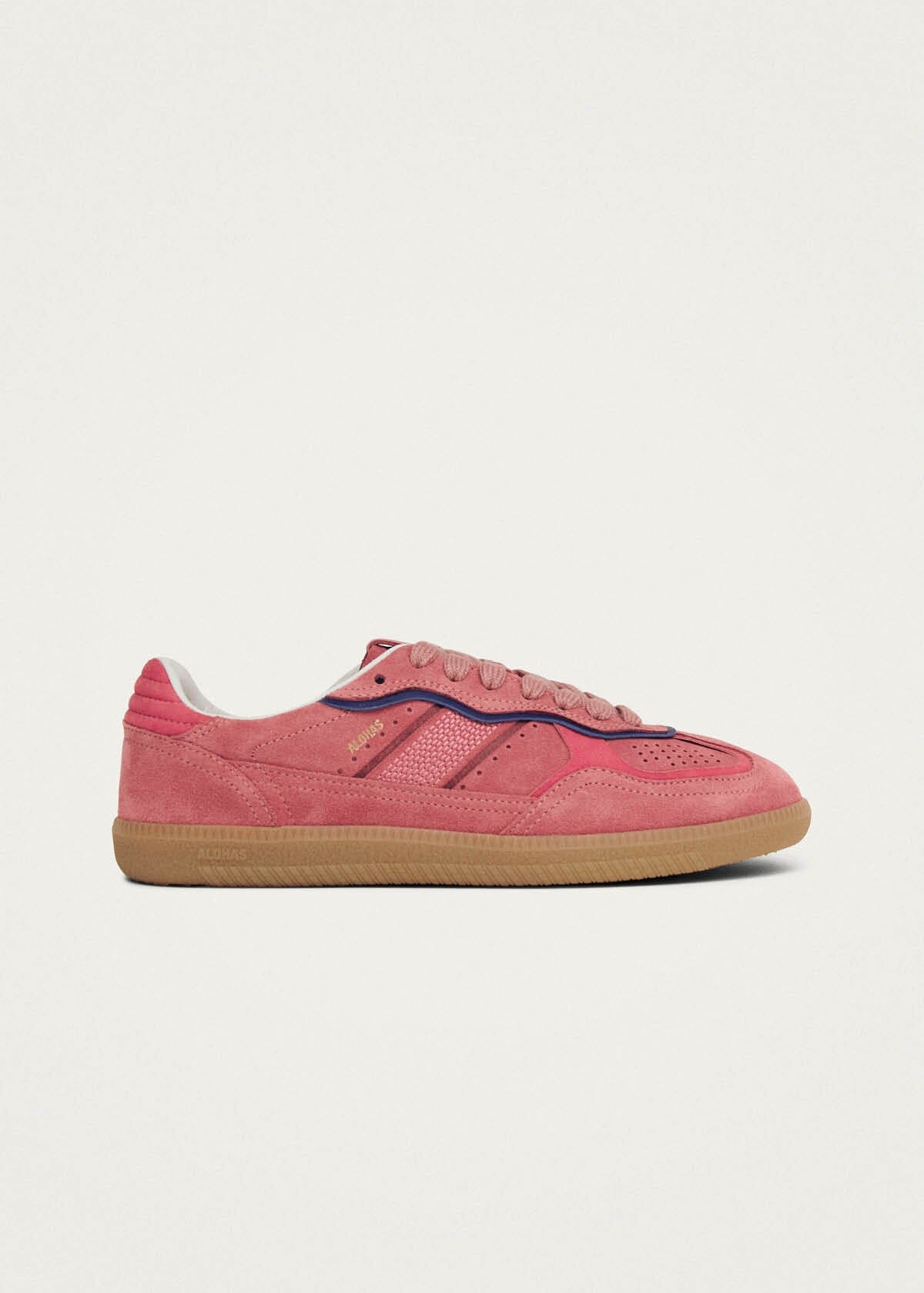 Tb.490 Rife Pink Leather Sneakers